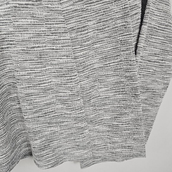 Womens Business Casual Comfy Knit Light Gray Open Front Cardigan Van Heusen XL - Picture 8 of 11